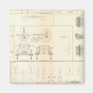 Draaiende boten, bruggen, wagens, projectielen magneet