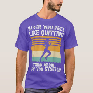 Draaiende fitnessinspir voor gym Motivation T-shirt