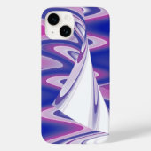 Draaiende golven Case-Mate iPhone case (Achterkant)