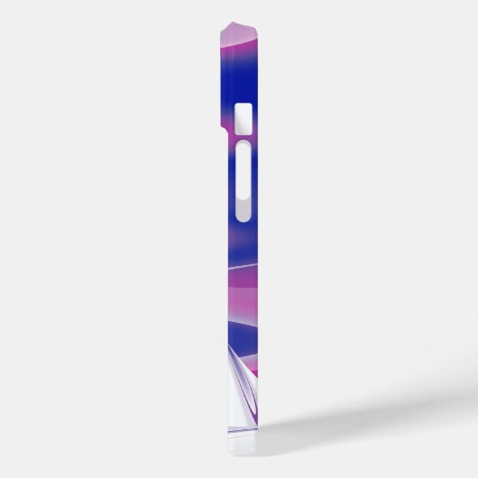 Draaiende golven Case-Mate iPhone case (Achterkant / Links)