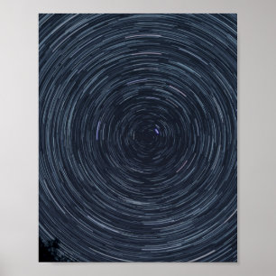 draaiende hemel poster