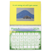 draaiende hondenkalender kalender (Mar 2026)