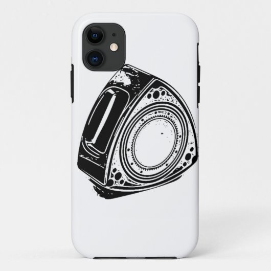 draaiende motor Case-Mate iPhone case (Achterkant)