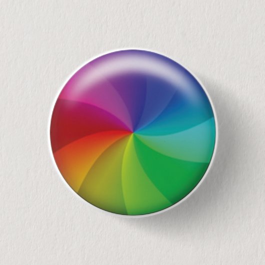 Draaiende wiel van Doom! Ronde Button 3,2 Cm (Voorkant)