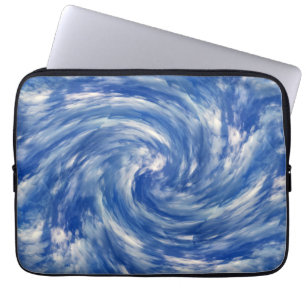 Draaiende wolken..... laptop sleeve