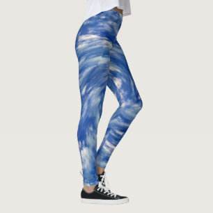 Draaiende wolken..... leggings