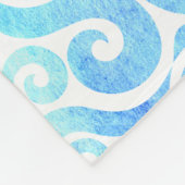 draaierhaai fleece deken (Hoek)