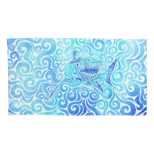 draaierhaai kussensloop (Achterkant-Rechts)