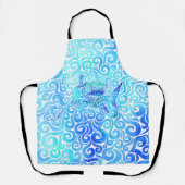 draaierhaai schort (Voorkant)