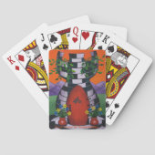 Draaikaarten voor het afspelen van rails pokerkaarten (Achterkant)