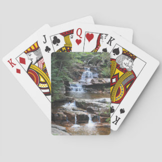 Draaikankkaarten voor het afspelen van watervallen pokerkaarten