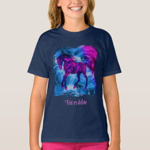 Draaikolk Fantasie Paard Kunst Persoonlijk T-shirt