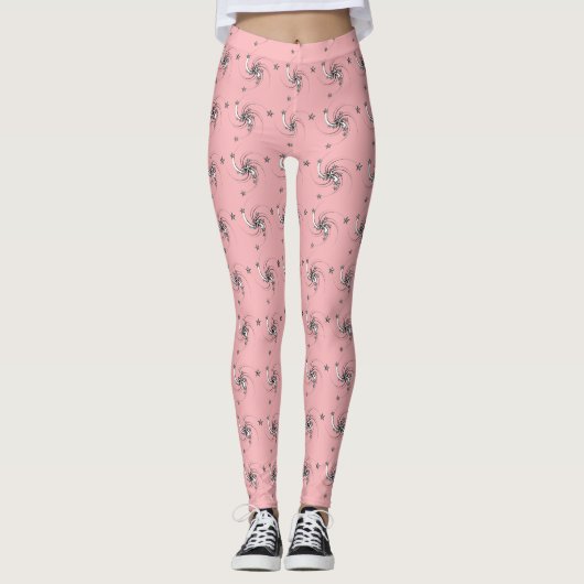 Draaikolken van sterren - leggings (Voorkant)
