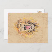 draailier briefkaart (Voorkant / Achterkant)