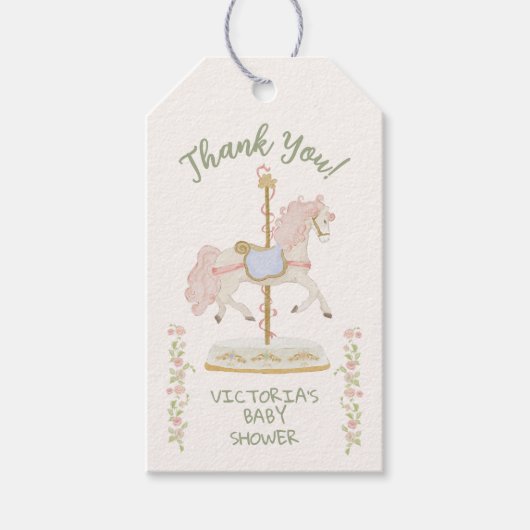 draaimolen cadeaulabel (Voorkant)