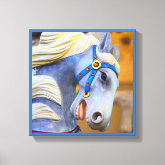 draaimolen paardendoek 18-serie canvas afdruk