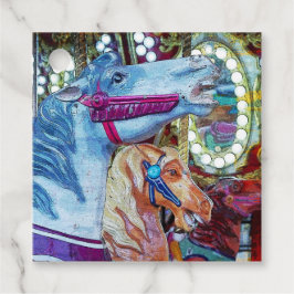 Draaimolen Paardenrace Bedankjes Labels