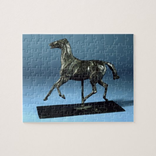 Draaipaarden (brons) legpuzzel (Horizontaal)