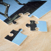 Draaipaarden (brons) legpuzzel (Zijkant)