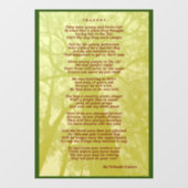 Draairagvensterkoppeling Raamsticker (Vel)