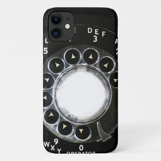 Draaischijftelefoon Case-Mate iPhone Case (Achterkant)