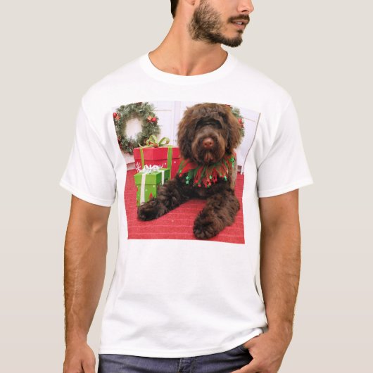 Draaistel - Portugese waterhond T-shirt (Voorkant)