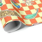 Draaistparrot Cadeaupapier (Rol Hoek)