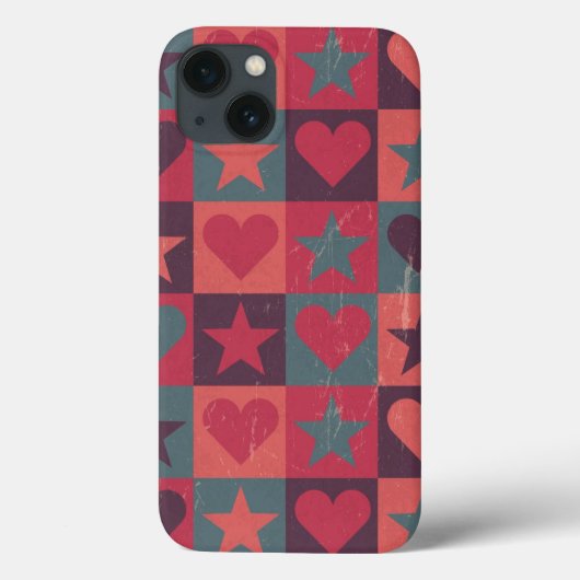 Draait en sterren roze Case-Mate iPhone case (Achterkant)