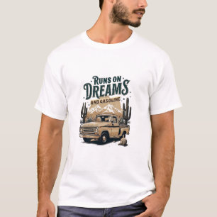 Draait op Dromen en Benzine T-shirt