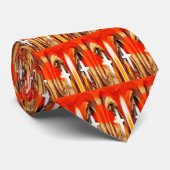 Draait samen stropdas (Opgerold)