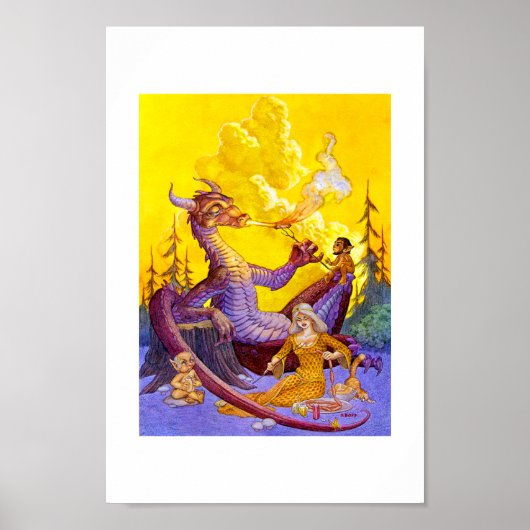 Draak BBQ Print (Voorkant)