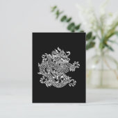draak briefkaart (Staand voorkant)