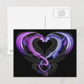 draak briefkaart (Voorkant / Achterkant)