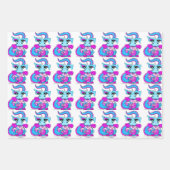 Draak Cadeaupakket Set Inpakpapier Vel (Voorkant 3)