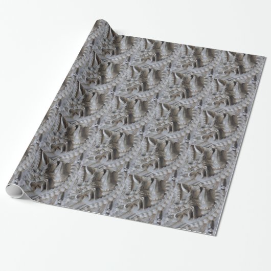 Draak. Cadeaupapier (Uitgerold)