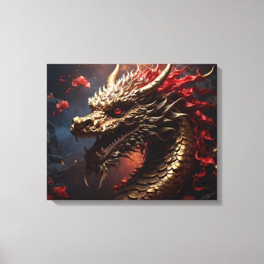Draak Canvas Afdruk (Voorkant)