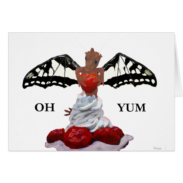 Draak en aardbei (Voorkant Horizontaal)