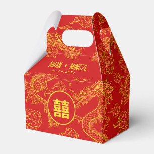 Draak en Fenghuang Bedankdoosjes