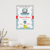 Draak en Kasteel Verjaardag Poster (Keuken)