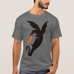 Draak en paard t-shirt