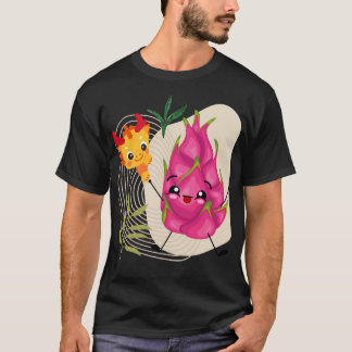 Draak en Planten Esthetisch | Botanisch Draken Cot T-shirt
