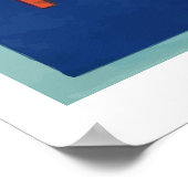 Draak en tijger ( Chinese Firecracker) Poster (Hoek)