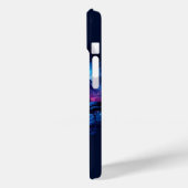 Draak gesilhouet tegen een levendige zonsondergang Case-Mate iPhone case (Achterkant / Links)