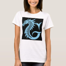 Draak gestileerde letter G, drakenalfabet, monogra