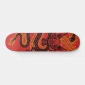 Draak: Golden Skateboard (Horizontaal)