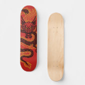 Draak: Golden Skateboard (Voorkant)