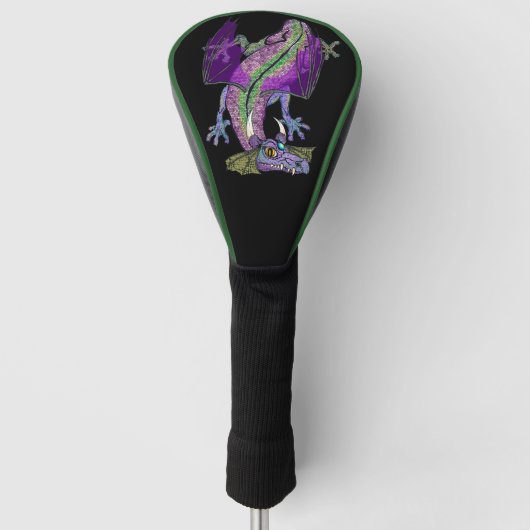Draak Golf Head Cover (Voorkant)