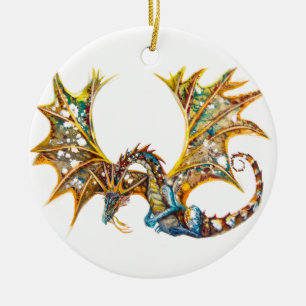 Draak in de Sky Ornament
