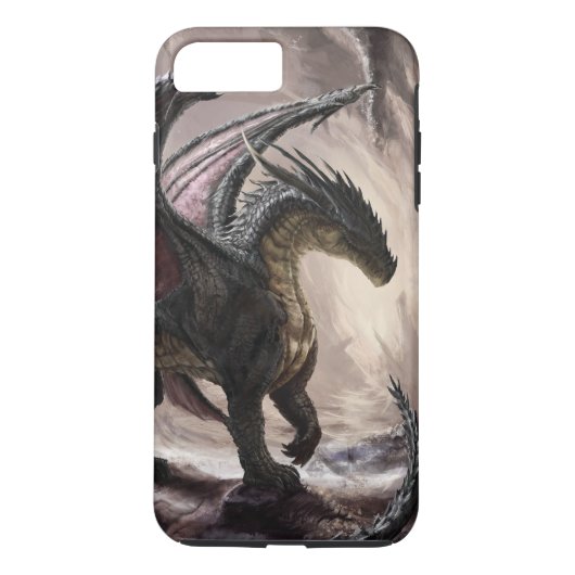 Draak in grot Case-Mate iPhone case (Achterkant)