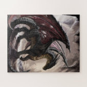 Draak in grot legpuzzel (Horizontaal)